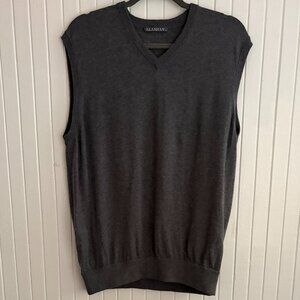 Cotton Cashmere Blend Knit Sweater Vest